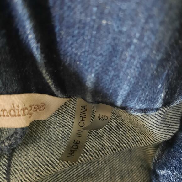 Soft Surroundings Womens Metro Pull-On Denim Legging Jeans Size MP - Picture 5 of 8